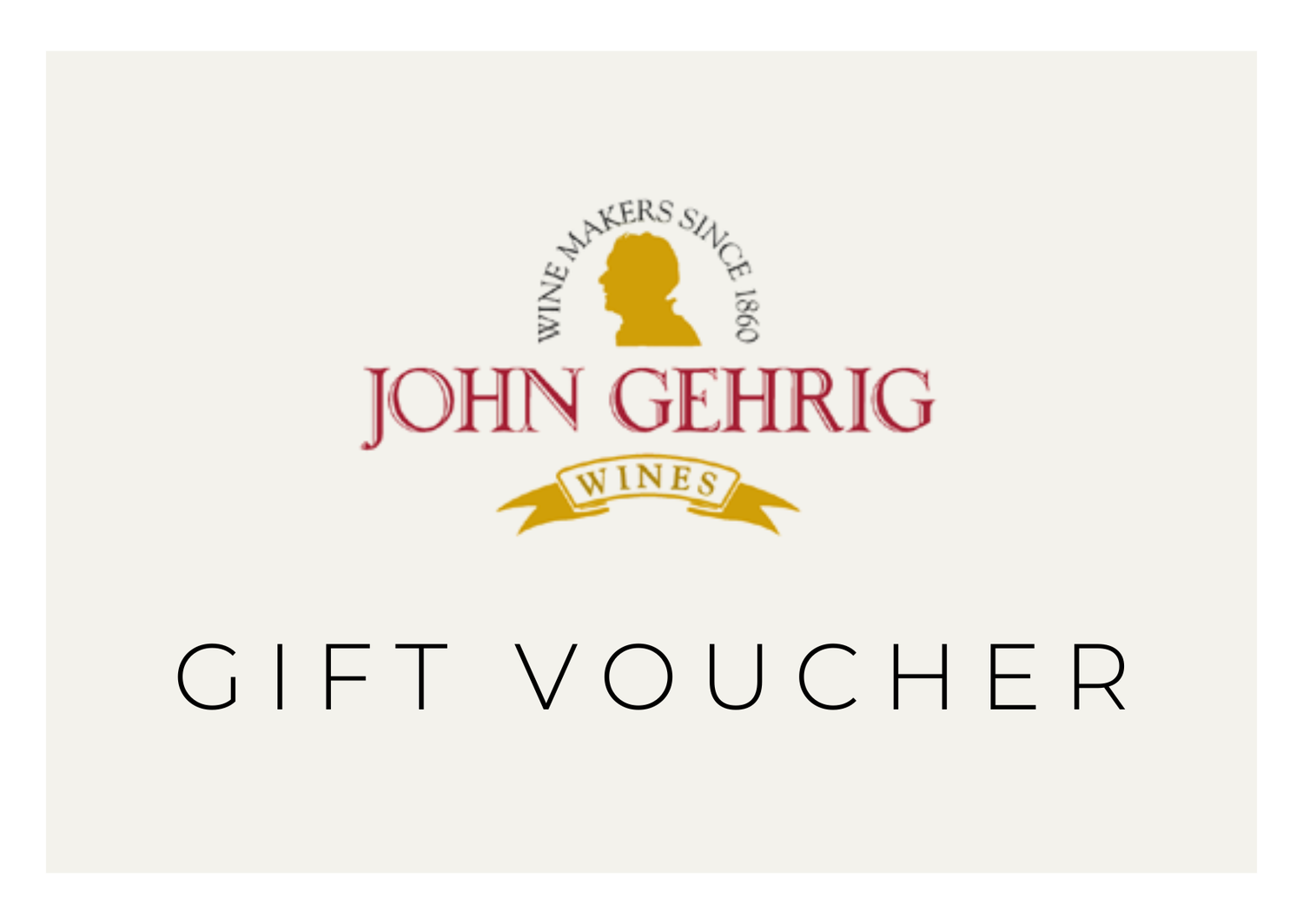 John Gehrig Wines Gift Card