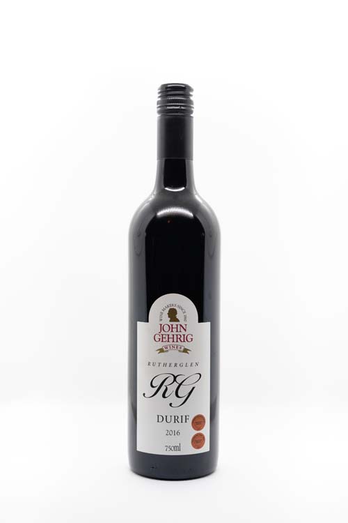 Red Wine 2016 RG Durif 750ml Bottle