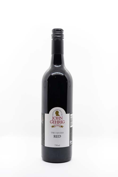 Red Wine Two Rivers Red 750ml Bottle