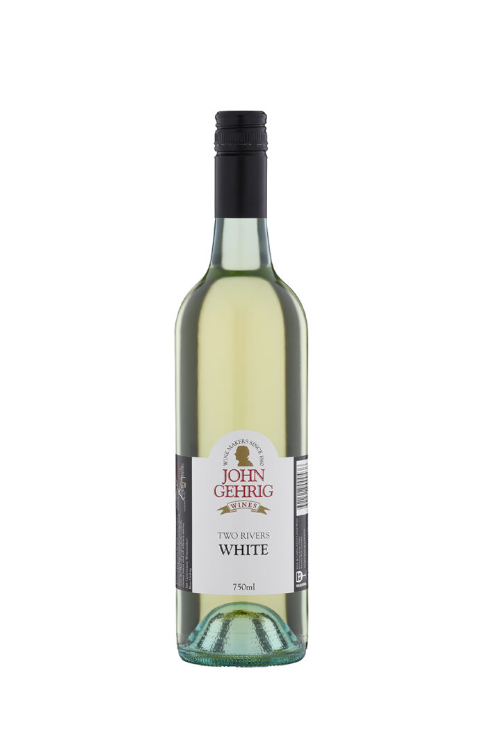 Two Rivers White Wine John Gehrig Wine Bottle