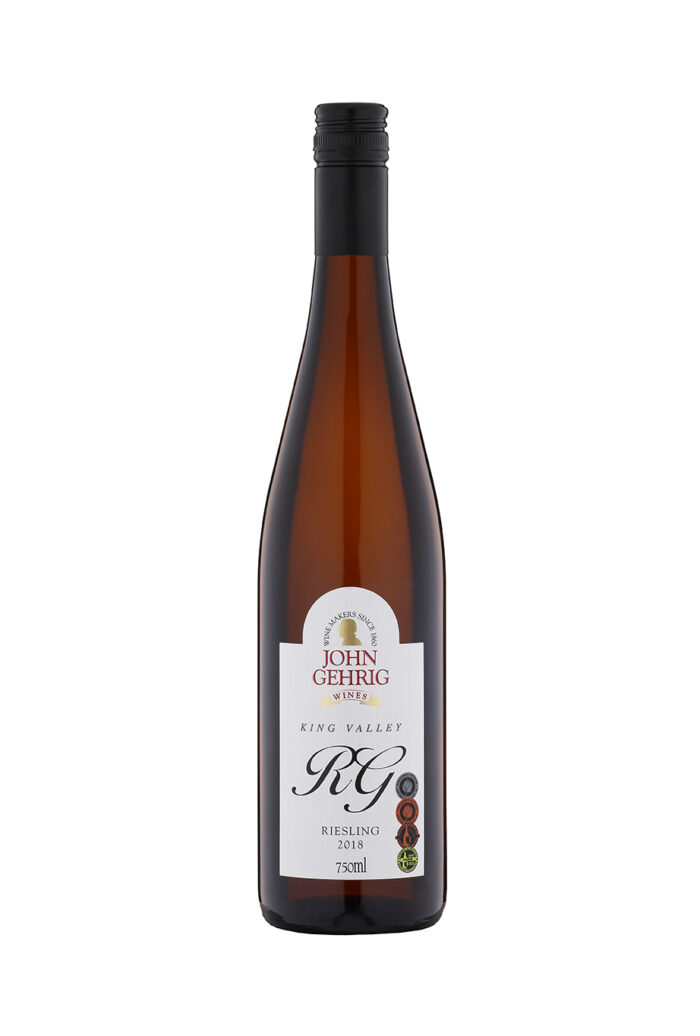Riesling 2018 RG John Gehrig Wines White Wine Bottle
