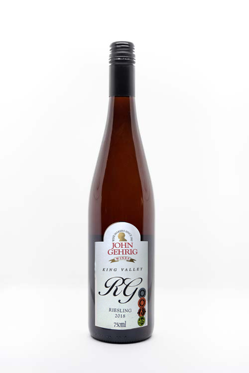 RG Riesling 2018 – JOHN GEHRIG WINES | Wine makers since 1860