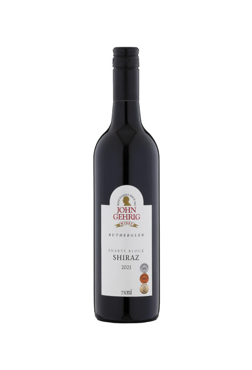 Shiraz Snarts Block 2021 John Gehrig Wines Red Wine Bottle